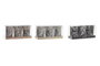 DKD Home Decor Set de 3 Velas de Cera de Parafina Tropical