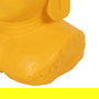 Escultura Buda Amarillo Resina 60,50 X 56 X 108 cm