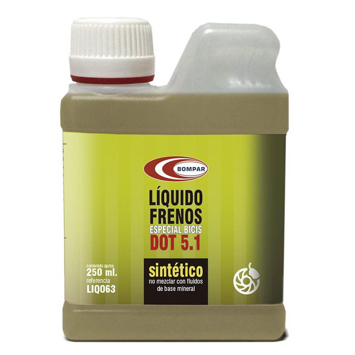 Bompar Líquido de Frenos Biodegradable Alto Rendimiento 250 gr Bompar Líquido de Frenos Biodegradable Alto Rendimiento 250 gr
