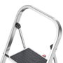 Hailo K70 StandardLine Escalera de tijera de 3 peldaños