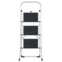 Hailo K70 StandardLine Escalera de tijera de 3 peldaños