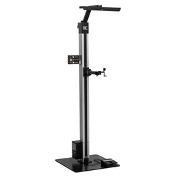 Unior Pie de Montaje Paller Eléctrico para Taller de Bicicletas, 2310mm, 70kg, con Alicates Master Shop 1693.1M