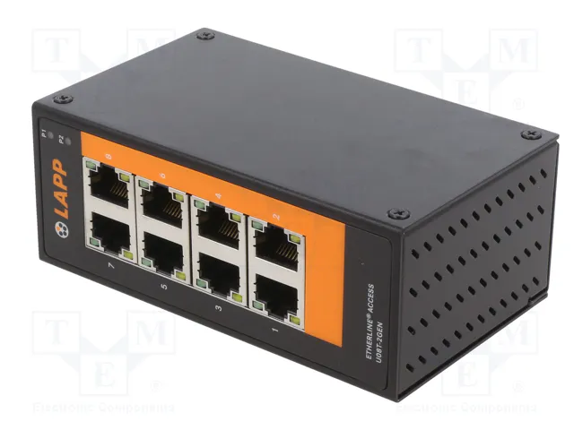 LAPP ETHERLINE ACCESS U U08T-2GEN Switch Ethernet de 8 puertos LAPP ETHERLINE ACCESS U U08T-2GEN Switch Ethernet de 8 puertos