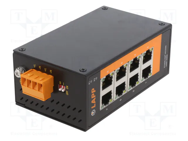 LAPP ETHERLINE ACCESS U U08T-2GEN Switch Ethernet de 8 puertos LAPP ETHERLINE ACCESS U U08T-2GEN Switch Ethernet de 8 puertos