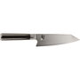 Kai Shun Classic Kiritsuke 15 cm Black/Silver la hoja de doble filo con mango de pakkawood de color negro/plata de 15 cm de longitud de hoja.承諾