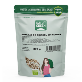 NATURGREEN Semillas de Girasol BIO 375 g