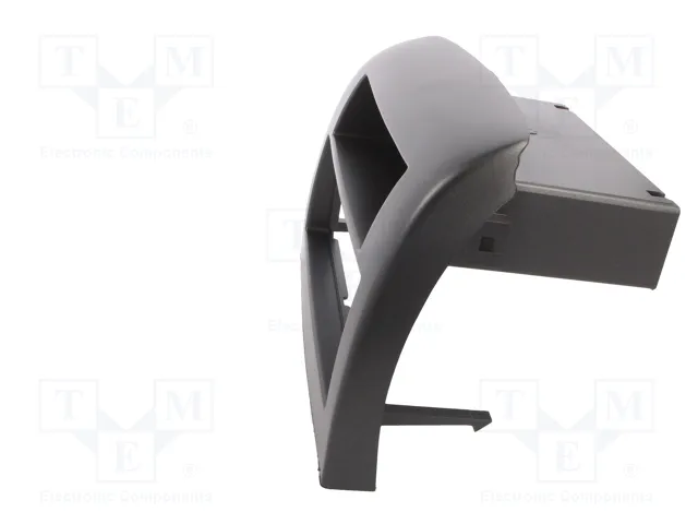 PER.PIC. Bastidor de montaje de radio 1 DIN para Lancia Ypsilon (2003-2011) plateado oscuro