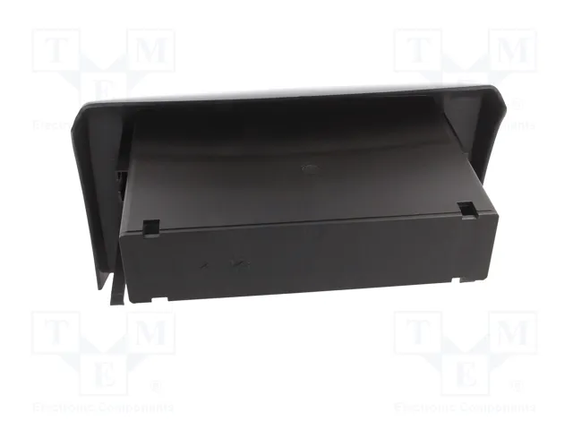 PER.PIC. Bastidor de montaje de radio 1 DIN para Lancia Ypsilon (2003-2011) plateado oscuro