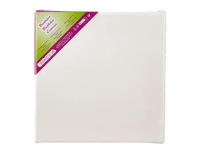 Liderpapel Lienzo 30x30 cm - Bastidor de Algodón 100% Grapado Trasero, Gramaje 280 g/m² para Pintura Acrílica y Óleo Liderpapel Lienzo 30x30 cm - Bastidor de Algodón 100% Grapado Trasero, Gramaje 280 g/m² para Pintura Acrílica y Óleo
