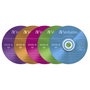 Verbatim DVD-R Colour 4,7GB 16x Pack de 5 Slim Case
