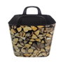 Cesta Flexible para Leña Troncos 40 x 40 x 31 cm Plástico