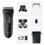 Braun Series 3 3000 BT Black/Grey con batería recargable 735568