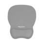DeLOCK Alfombrilla ergonómica con reposamuñecas Gris 245 x 206 mm