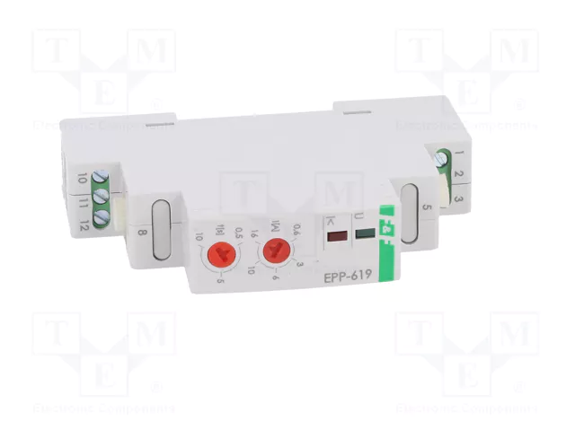F&F EPP-619 Relé de monitorización de corriente AC 230VAC