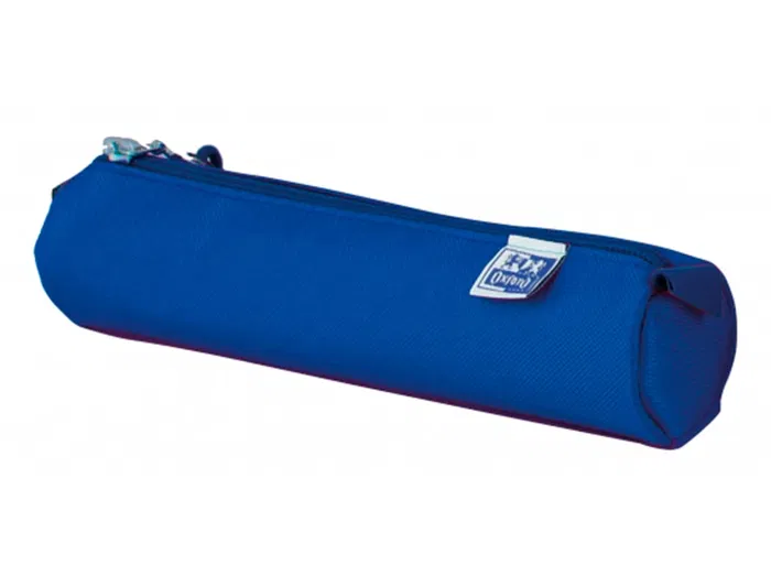 Oxford Estuche Portatodo Kangoo Teens Redondo Pequeño Poliester Colores Surtidos 275x47x235 mm