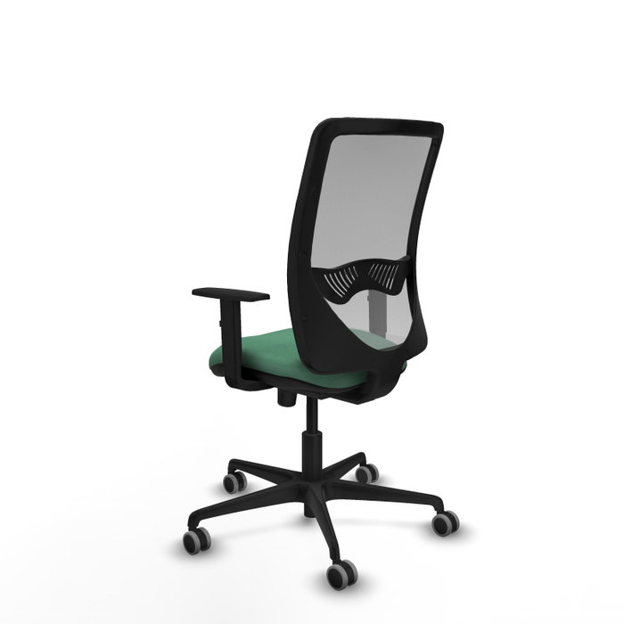 PIQUERAS Y CRESPO Silla de oficina Zulema Verde esmeralda y Gris PIQUERAS Y CRESPO Silla de oficina Zulema Verde esmeralda y Gris