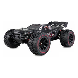 AMEWI Hyper GO Truggy Brushless 4WD 1:14 RTR Negro, Motor Eléctrico Sin Escobillas, 65 km/h, Batería LiPo 7.4V 3000mAh