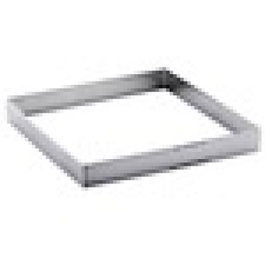 deBuyer Molde Cuadrado para Tartas Perforado de Acero Inoxidable 15cm