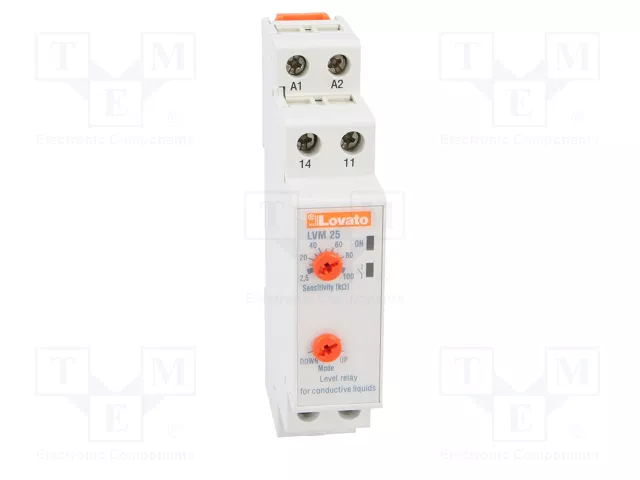 LOVATO ELECTRIC Relé de monitorización de nivel para líquido conductivo