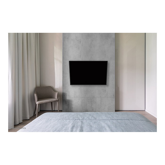 Neomounts WL40-550BL14 Soporte de TV de Pared de Movimiento Total, 32-55", Hasta 35 kg, VESA 100x100-400x400, Inclinación 14°, Giro 40°