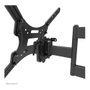 Neomounts WL40-550BL14 Soporte de TV de Pared de Movimiento Total, 32-55", Hasta 35 kg, VESA 100x100-400x400, Inclinación 14°, Giro 40°