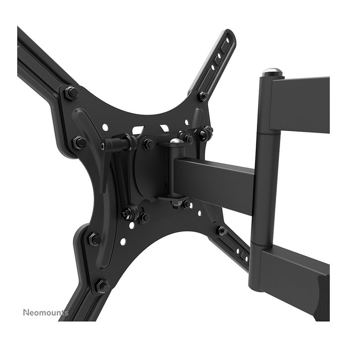 Neomounts WL40-550BL14 Soporte de TV de Pared de Movimiento Total, 32-55", Hasta 35 kg, VESA 100x100-400x400, Inclinación 14°, Giro 40°