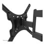 Neomounts WL40-550BL14 Soporte de TV de Pared de Movimiento Total, 32-55", Hasta 35 kg, VESA 100x100-400x400, Inclinación 14°, Giro 40°