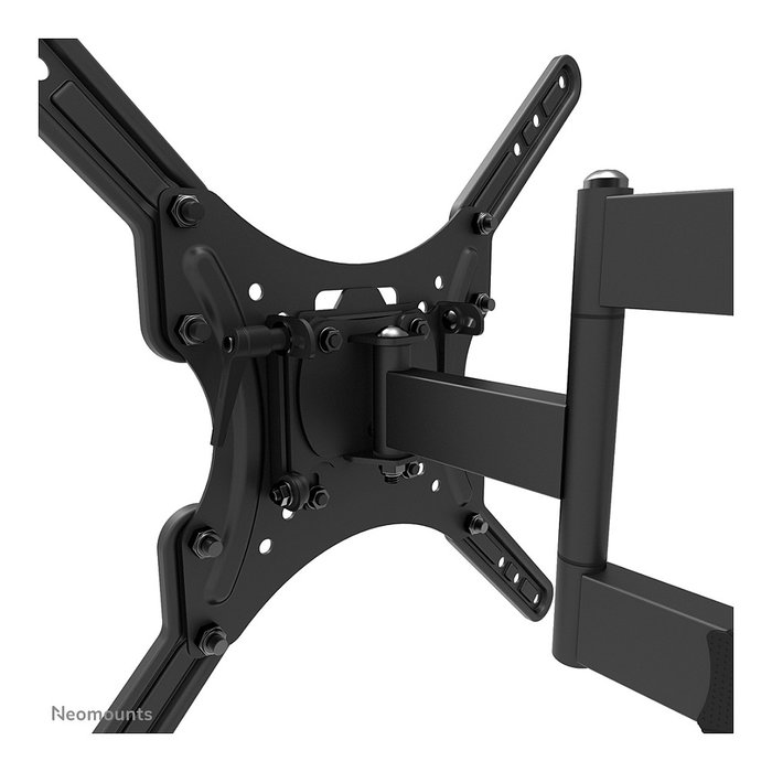 Neomounts WL40-550BL14 Soporte de TV de Pared de Movimiento Total, 32-55", Hasta 35 kg, VESA 100x100-400x400, Inclinación 14°, Giro 40°