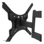 Neomounts WL40-550BL14 Soporte de TV de Pared de Movimiento Total, 32-55", Hasta 35 kg, VESA 100x100-400x400, Inclinación 14°, Giro 40°