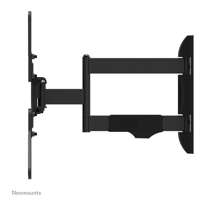 Neomounts WL40-550BL14 Soporte de TV de Pared de Movimiento Total, 32-55", Hasta 35 kg, VESA 100x100-400x400, Inclinación 14°, Giro 40°