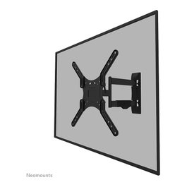 Neomounts WL40-550BL14 Soporte de TV de Pared de Movimiento Total, 32-55", Hasta 35 kg, VESA 100x100-400x400, Inclinación 14°, Giro 40°