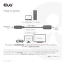 CLUB-3D Adaptador Activo DisplayPort 1.4 a HDMI 4K120Hz/8K60Hz HDR