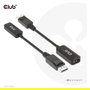 Club 3D Adaptador Activo DisplayPort 1.4 a HDMI HDR 4K 120Hz / 8K 60Hz, Cable 0.21 m, Macho a Hembra, Negro