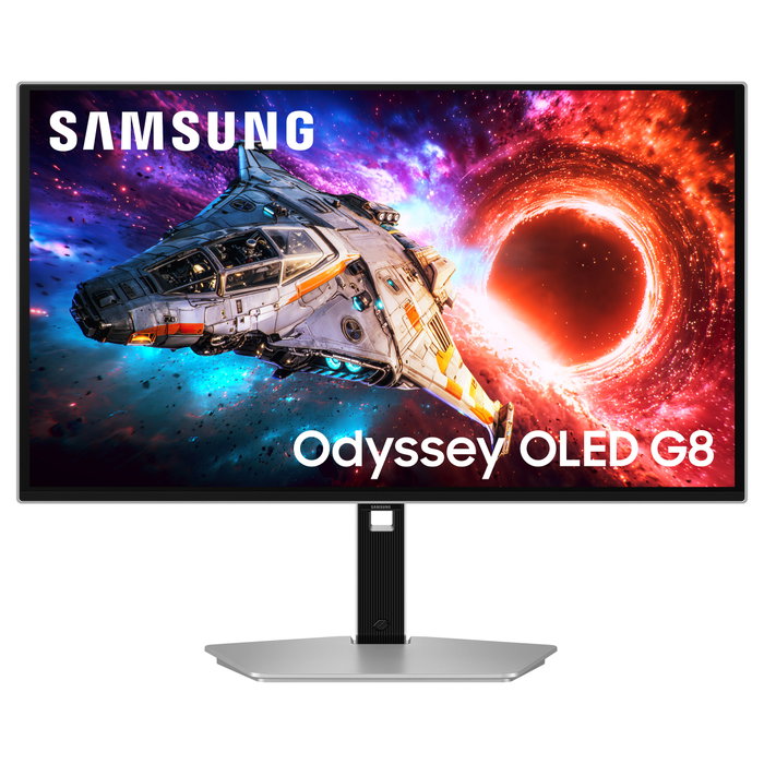 Samsung Odyssey OLED G8 G80SH 27 4K Ultra HD 240 Hz Plata