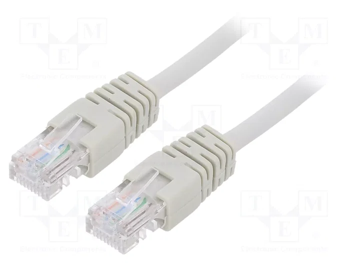 GEMBIRD Patch cord Cat 5e U/UTP RJ45 1m Gris