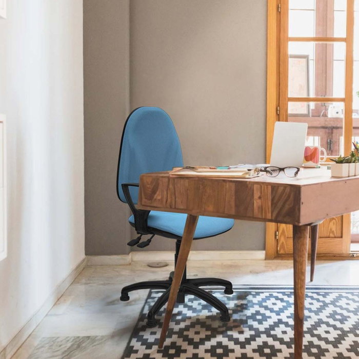 PIQUERAS Y CRESPO Silla de oficina Algarra Morado con mecanismo Asincro