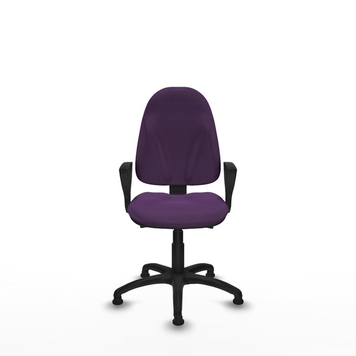 PIQUERAS Y CRESPO Silla de oficina Algarra Morado con mecanismo Asincro