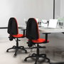 PIQUERAS Y CRESPO Silla de oficina Aýna Verde con mecanismo de doble maneta
