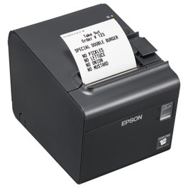 Epson TM-L90LF Impresora térmica de etiquetas y recibos USB, RS232, Gris