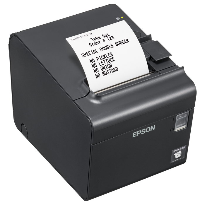Epson TM-L90LF Impresora Térmica Directa Gris