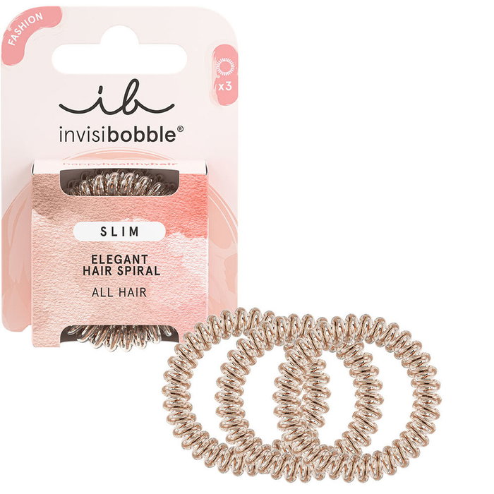 INVISIBOBBLE SLIM Bronze Me Pretty 3 Unidades INVISIBOBBLE SLIM Bronze Me Pretty 3 Unidades
