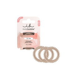 Invisibobble Slim Bronze me pretty 3 Unidades