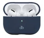Dbramante1928 Funda Silicona Compatible con Apple AirPods Pro, Resistente a Impactos y Rayones, Color Azul, 20 g