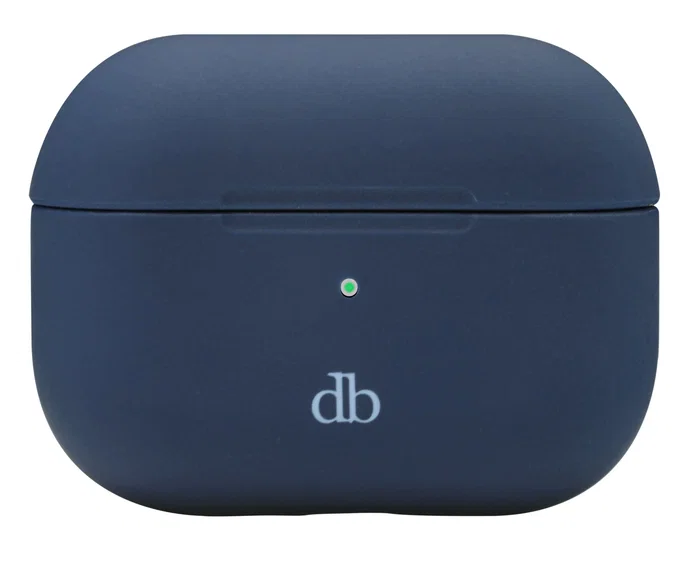Dbramante1928 Funda Silicona Compatible con Apple AirPods Pro, Resistente a Impactos y Rayones, Color Azul, 20 g