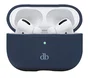Dbramante1928 Funda Silicona Compatible con Apple AirPods Pro, Resistente a Impactos y Rayones, Color Azul, 20 g