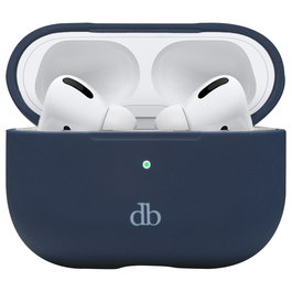 dbramante1928 Costa Rica Funda de Silicona para AirPods Pro, Resistente a Impactos y Rayones, Azul