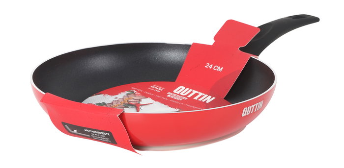 Quttin Sartén 24 cm Roja Soft T.Infinity (6 Unidades)