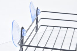 DKD Home Decor Estante Moderno Naranja Gris 4 Unidades 11 x 8 x 24.5 cm