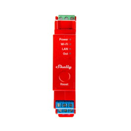 Shelly Pro 1PM Relé de estado sólido WLAN LAN 16A 1 Canal