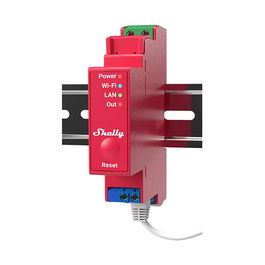 Shelly Pro 1PM Relé de Estado Sólido WLAN LAN BT Medidor de Energía Montaje Carril DIN Max 16A 1 Canal 1 Fase